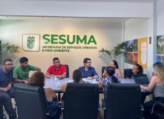 PMCG se reúne com comerciantes do Açude Velho e articula soluções para adequação sanitária dos quiosques