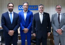 Ao lado do pré-candidato Gilbertão, Efraim visita Codevasf em busca de recursos para Sousa