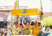 Efraim reúne multidão na primeira carreata do Vale do Piancó e afirma: “O interior quer mudança”