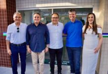 Efraim participa do aniversário de 64 anos de Natuba e entrega Hospital ao lado do prefeito Linsinho