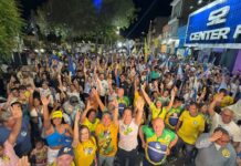 Em Patos, Efraim reúne multidão, inaugura comitê e defende uma Paraíba com mais investimentos
