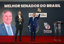 “Efraim consolida trajetória histórica no Senado ao ser premiado como ‘Melhor Senador do Brasil’ dos últimos 4 anos”