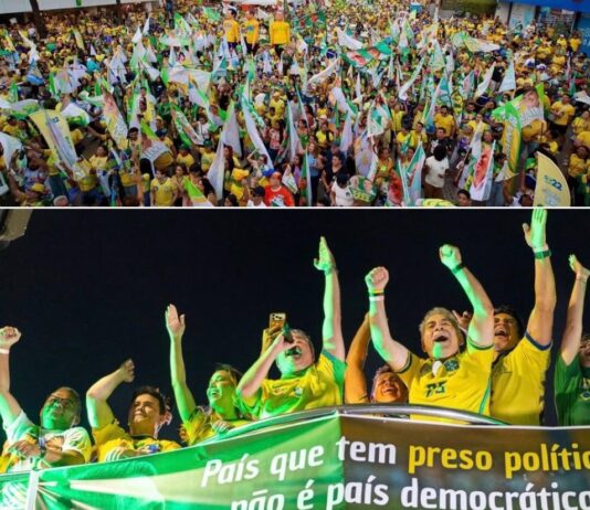 Efraim é recebido por multidão no maior ato da direita paraibana neste 7 de Setembro