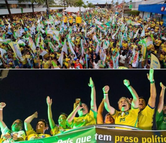 Efraim é recebido por multidão no maior ato da direita paraibana neste 7 de Setembro