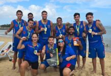 Paraíba encerra participação nos Jogos Universitários Brasileiros de Praia com 12 medalhas
