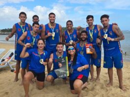 Paraíba encerra participação nos Jogos Universitários Brasileiros de Praia com 12 medalhas