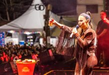 Com drone e lata junina decorada, Simone Mendes brinda Campina Grande com Brahma em noite inesquecível de São João