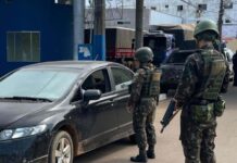 Exército brasileiro reforça segurança na fronteira com a Venezuela