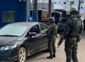 Exército brasileiro reforça segurança na fronteira com a Venezuela