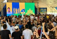 “É a largada da caminhada pela vitória”, diz Bruno sobre filiação ao União Brasil. Veja fotos