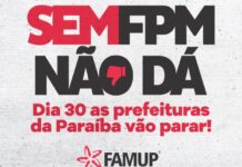 Prefeituras param no dia 30 e gestores realizam mobilização contra as quedas nos repasses do FPM