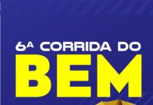 Kits para a 6ª Corrida do Bem serão entregues na quinta e sexta-feira; evento acontece no sábado (04)