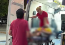 Mulher atinge ex-companheiro com golpe de facão na cabeça durante briga na Paraíba