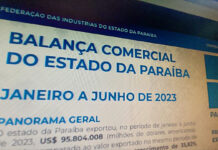 Paraíba mantém taxa de crescimento nas exportações no primeiro semestre; calçados continuam em destaque