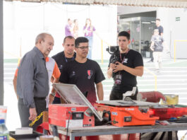 Presidente da FIEP visita seletivas da WorldSkills, em João Pessoa, acompanhado de empresários do setor produtivo