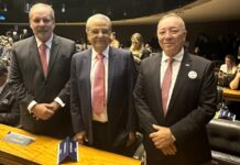 Presidente interino da FIEPB José William Montenegro Leal participa do lançamento da Agenda Legislativa 2024