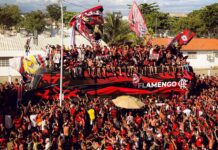 Flamengo embarca para final da Libertadores com festa da torcida