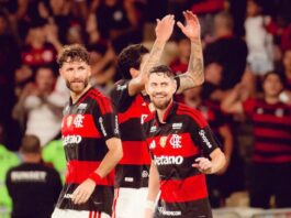 Flamengo reage e vence Santos de virada por 3 a 1 no Brasileirão