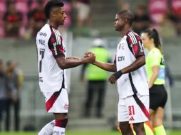 Flamengo goleia Sport e assume liderança; Santos derrota Palmeiras