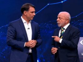 Lula e Flávio fazem primeiro debate das eleições na TV Band