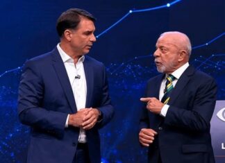 Lula e Flávio fazem primeiro debate das eleições na TV Band