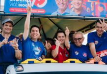 Grande João Pessoa é tomada pelo azul para receber carreatas com Cícero, Diogo, Veneziano e André