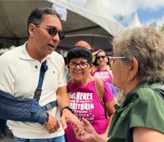 Deputado Fábio Ramalho participa da Marcha pela vida das Mulheres e pela Agroecologia em Remígio