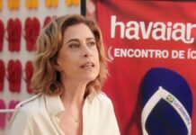 Ações da Alpargatas, dona da Havaianas, caem após comercial com Fernanda Torres