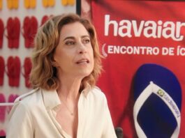 Ações da Alpargatas, dona da Havaianas, caem após comercial com Fernanda Torres