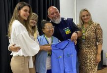 Prefeitura de Campina Grande realiza entrega de novo fardamento para visitadoras do Criança Feliz