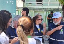 Equipes da SEMAS acompanham situação de famílias atingidas após o rompimento de caixa d’água da Cagepa