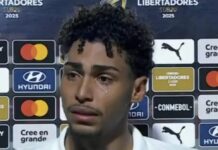 Jogador do Palmeiras é vítima de racismo em competição da Conmebol