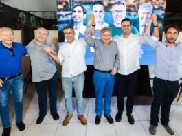 Lucas Ribeiro recebe apoio de Léo, Dalton e Lafa Gadelha em Campina Grande