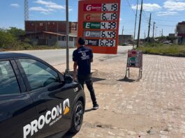 Pesquisa do Procon-CG mostra variação de até R$ 1,41 no litro da gasolina em Campina Grande