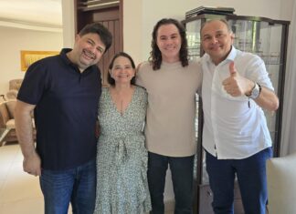 Manoel e Ivonete Ludgério confirmam apoio à reeleição de Veneziano ao Senado Federal