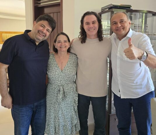 Manoel e Ivonete Ludgério confirmam apoio à reeleição de Veneziano ao Senado Federal