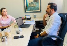 Primeira-dama de CG e presidente da Amde debatem estratégias para impulsionar economia social do Município