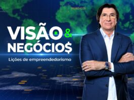 “Visão & Negócios – Lições de Empreendedorismo” consolida novo espaço nacional para líderes empresariais na Record News