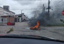 Protesto em João Pessoa após morte de cinco jovens teve 12 presos e policiais feridos
