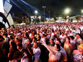 Réveillon 2026 em João Pessoa reúne mais de 500 mil pessoas na Orla para receber o novo ano