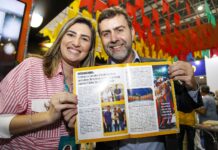 Estande e revista do São João de Campina Grande encantam visitantes da maior feira de turismo da América Latina
