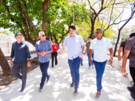 Leo Bezerra projeta entrega da Praça Guilherme Brito de Holanda no próximo mês de novembro