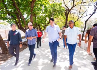 Leo Bezerra projeta entrega da Praça Guilherme Brito de Holanda no próximo mês de novembro
