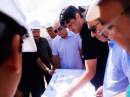 Leo Bezerra inspeciona obras do Largo da Gameleira, projeta entrega da primeira etapa e destaca o fortalecimento do Turismo