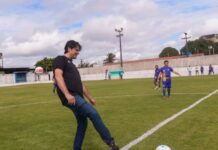 Leo Bezerra entrega novo campo de O Wilsão para fortalecer o futebol amador e escolinhas de base