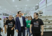 Em Campina Grande: vice-governador participa da Expo Shoes no Centro de Convenções
