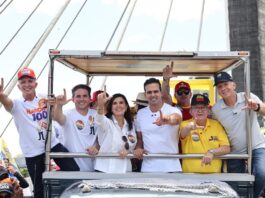 Lucas Ribeiro lidera carreata em Campina Grande