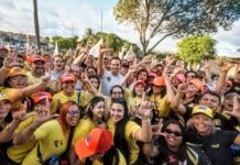 Lucas encerra campanha em João Pessoa no Valentina e agradece militância por atuação histórica