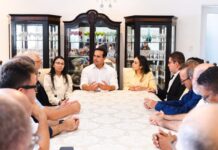Lucas e lideranças da Igreja Católica alinham ações de assistência social