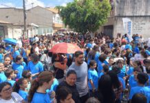 CAMINHADA EM LAGOA SECA: prefeitura encerra campanha com evento reunindo centenas de pessoas